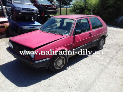 VW Golf 2 vínová na náhradní díly ČB