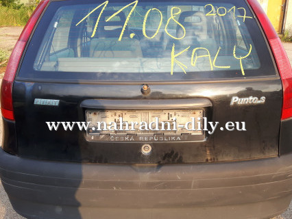 Fiat Punto černá na díly Brno / nahradni-dily.eu