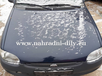 Ford Escort modrá na náhradní díly Brno / nahradni-dily.eu