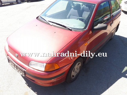 Fiat Punto 3dv. červená na náhradní díly Brno / nahradni-dily.eu