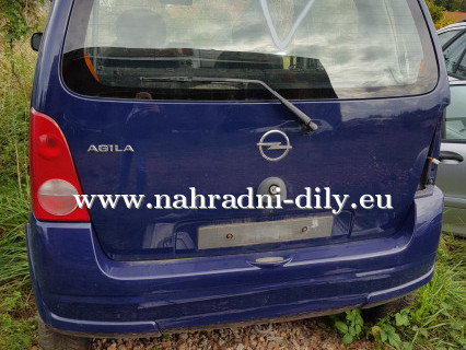 Opel Agila na náhradní díly Pardubice / nahradni-dily.eu