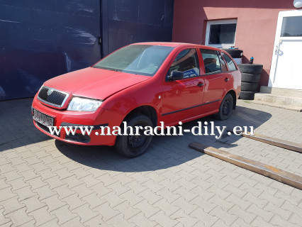 ŠKODA FABIA COMBI 1.2i, motor BME, barva 8151 na náhradní díly Pardubice