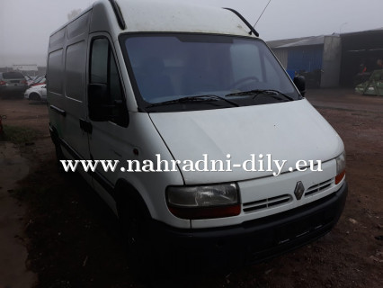 Renault Master bílá na náhradní díly Pardubice