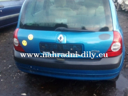 Renault Clio modrá na náhradní díly Pardubice / nahradni-dily.eu