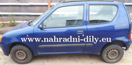 Fiat Seicento modrá na náhradní díly Brno / nahradni-dily.eu