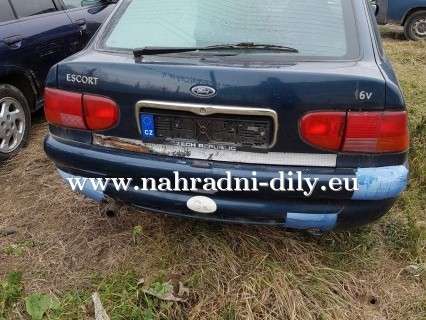 Ford escort 1,6 65kw 1995 modrá na díly Brno / nahradni-dily.eu