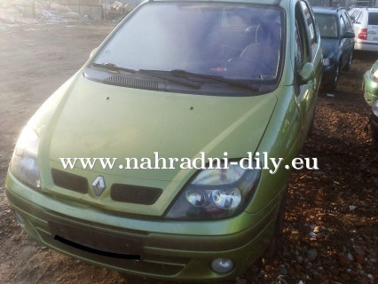 Renault Scenic zelená na náhradní díly Pardubice