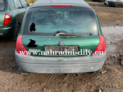 Renault Clio zelená na náhradní díly Pardubice / nahradni-dily.eu