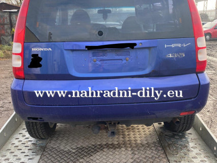 Honda HRV modrá na náhradní díly Pardubice / nahradni-dily.eu