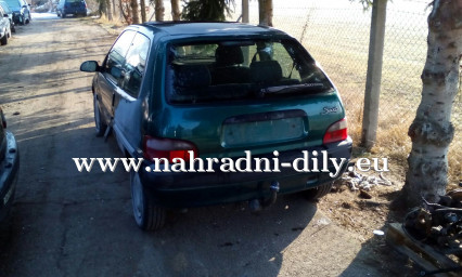 Citroen saxo 1.1 modrá na díly ČB